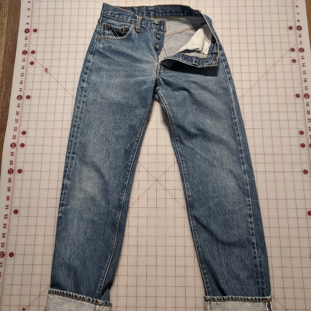 Vintage Levi's 501's Early 80's Reline Selvedge